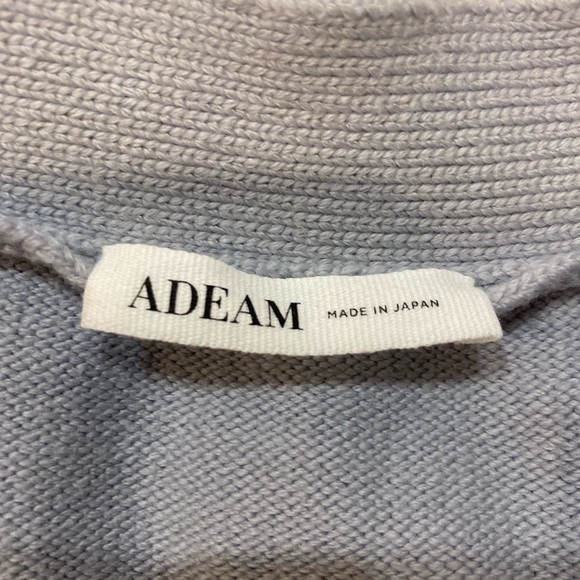 ADEAM Ruched Cropped Cardigan - Picture 3 of 9